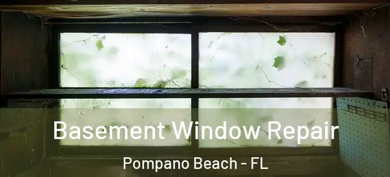  Basement Window Repair Pompano Beach - FL
