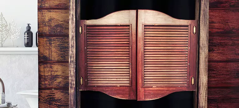Installing Saloon Door Hinges in Pompano Beach, FL