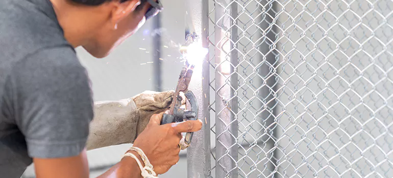 Commercial Mesh Door Repair in Pompano Beach, FL