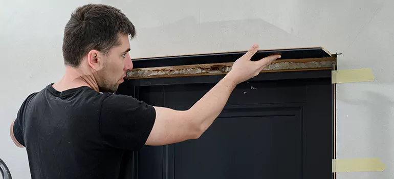 Wood Door Hole Repair in Pompano Beach, FL
