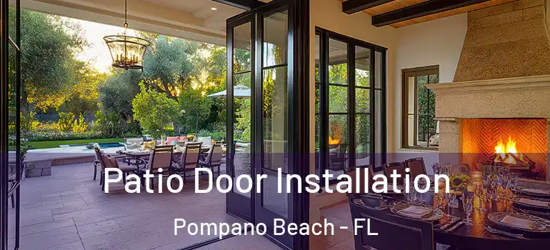  Patio Door Installation Pompano Beach - FL