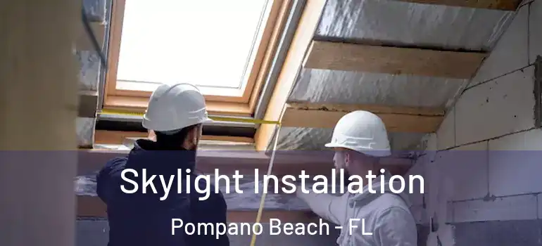  Skylight Installation Pompano Beach - FL