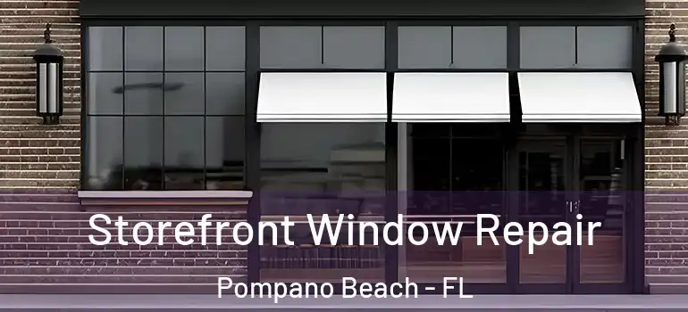  Storefront Window Repair Pompano Beach - FL